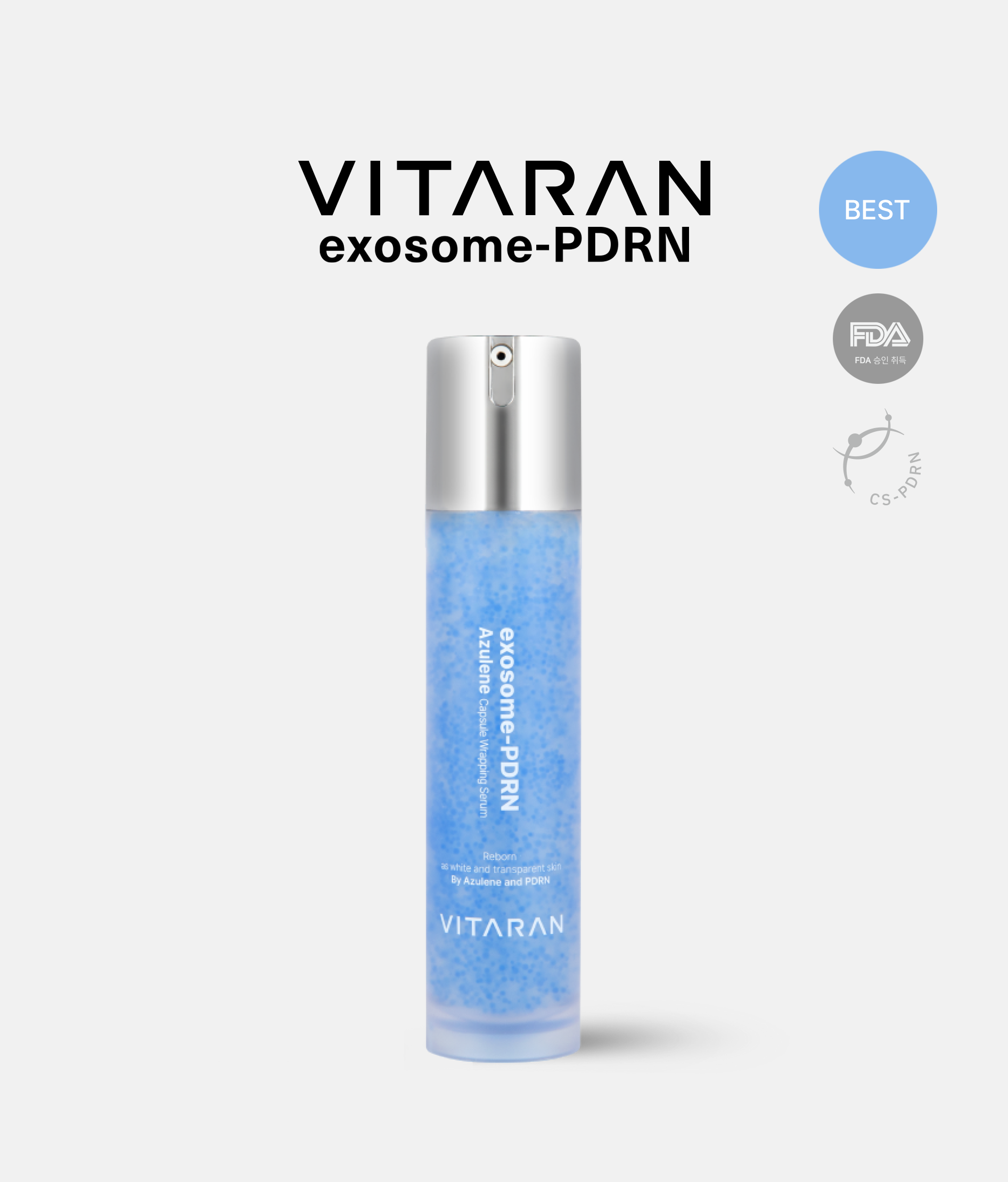 exosome-PDRN Azulene Capsule Wrapping Serum