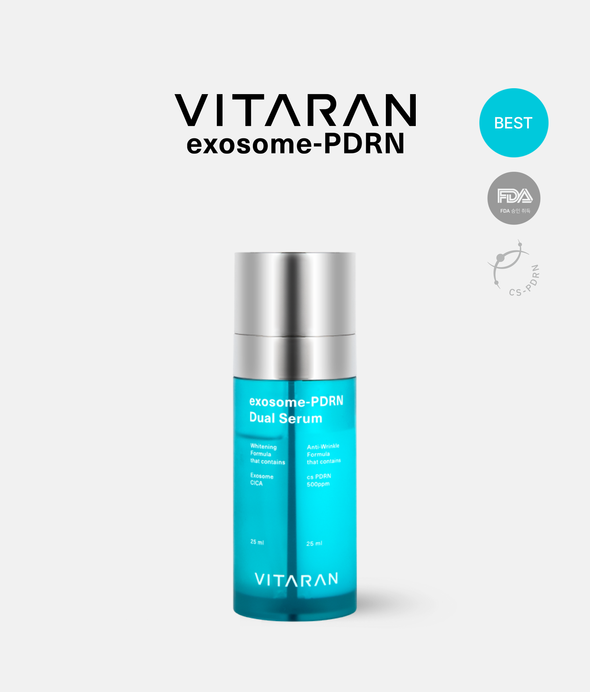  exosome-PDRN Dual Serum